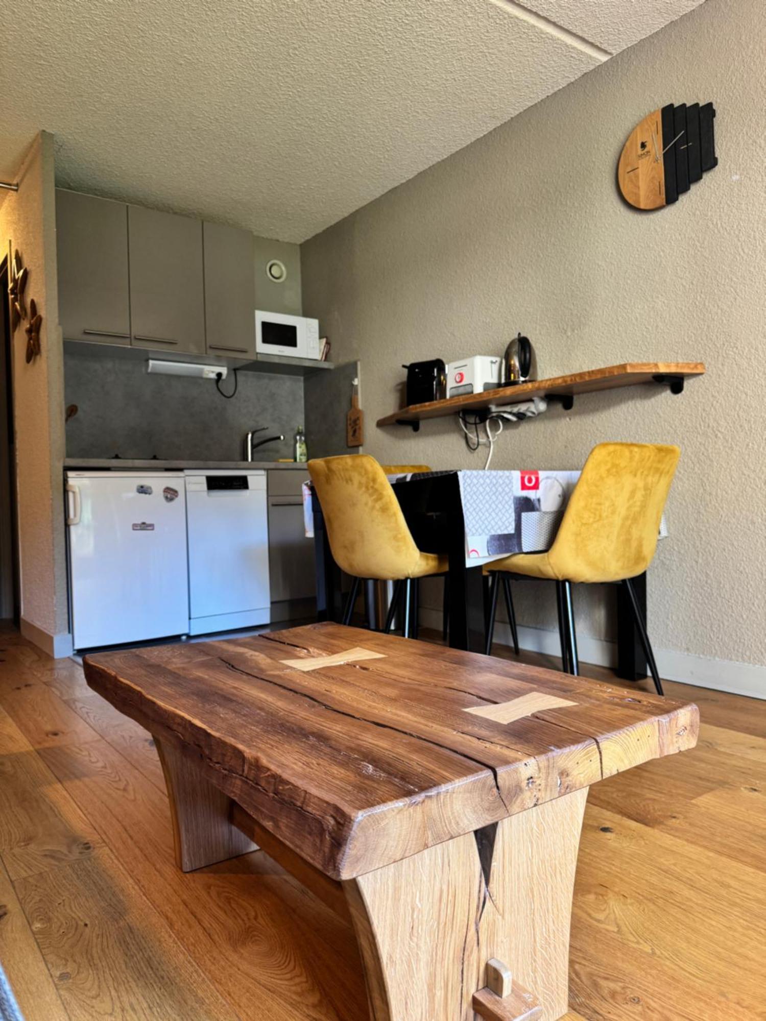 Superbe Studio De Montagne, Au Pied Des Pistes De Ski, Classe 3 Etoiles La Morte Eksteriør billede