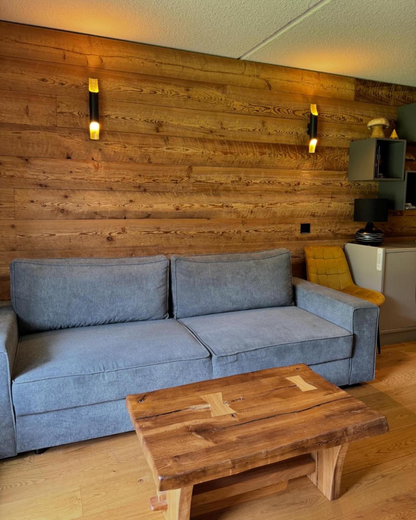 Superbe Studio De Montagne, Au Pied Des Pistes De Ski, Classe 3 Etoiles La Morte Eksteriør billede